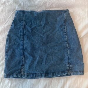 Brandy Melville Classic Blue Mini Skirt